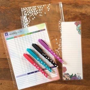 Erin Condren life planner accessory bundle